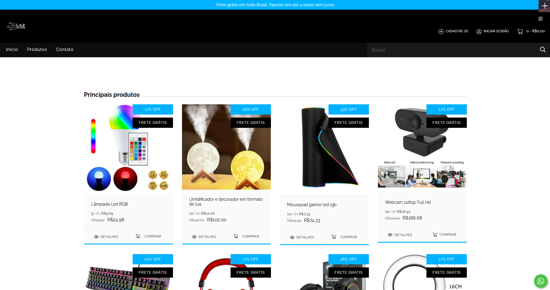 Loja Virtual | Laz Store